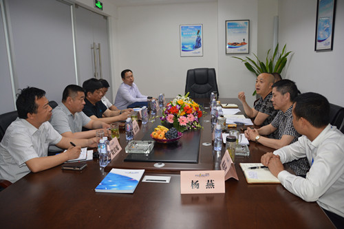 河北省臨西縣政府考察團(tuán)蒞臨我公司考察
