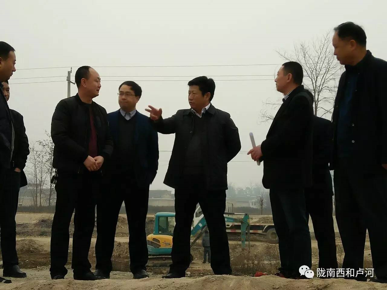西和縣委副書記調(diào)研天然氣項目選址用地